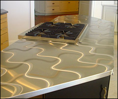 Stainless Steel Kitchen Countertop